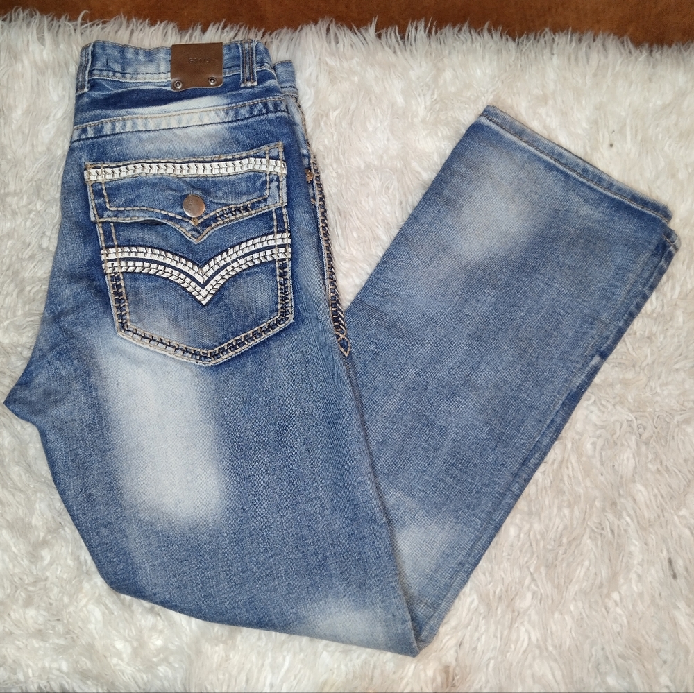 GS115 Brandon Slim Fit Jeans Size 32 - Picture 4 of 16